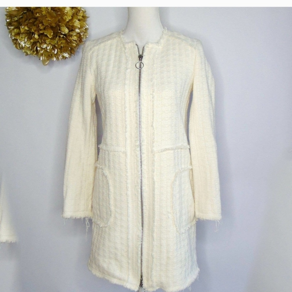 Zara Cream Coat